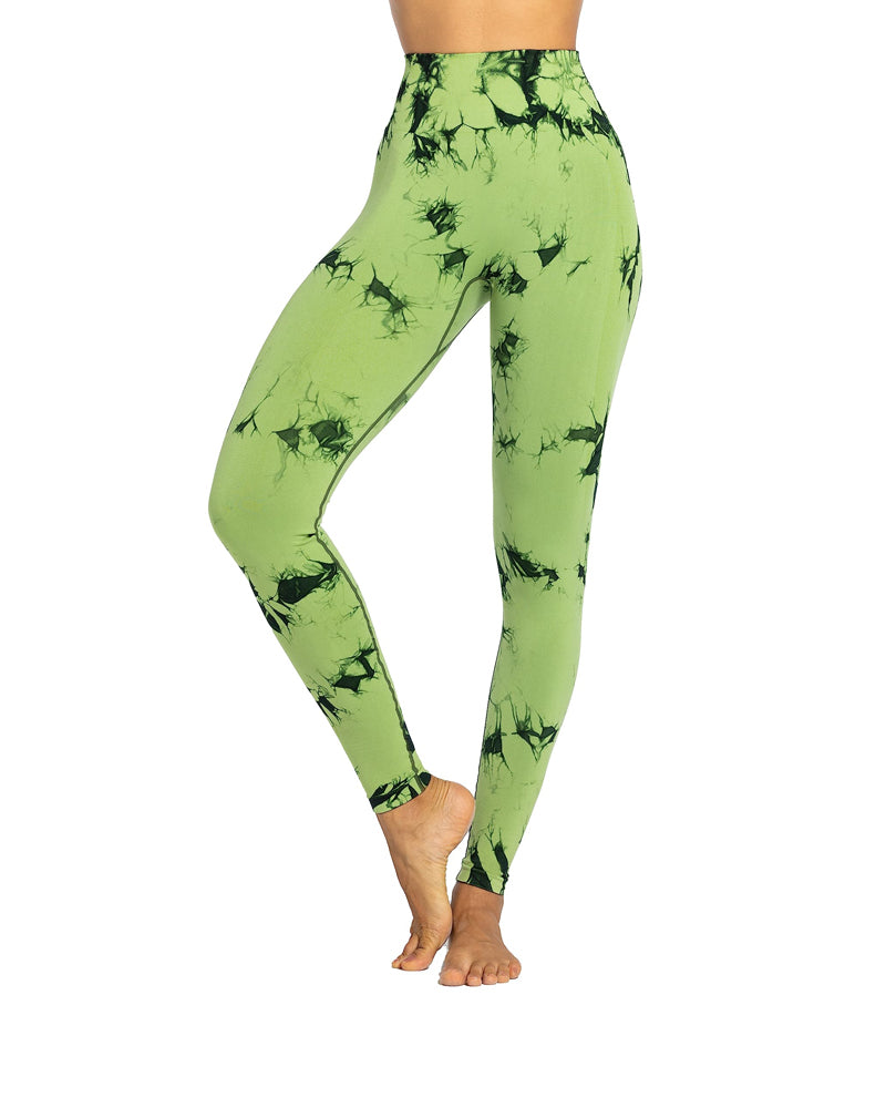 High-waisted Seamless Workout Leggings