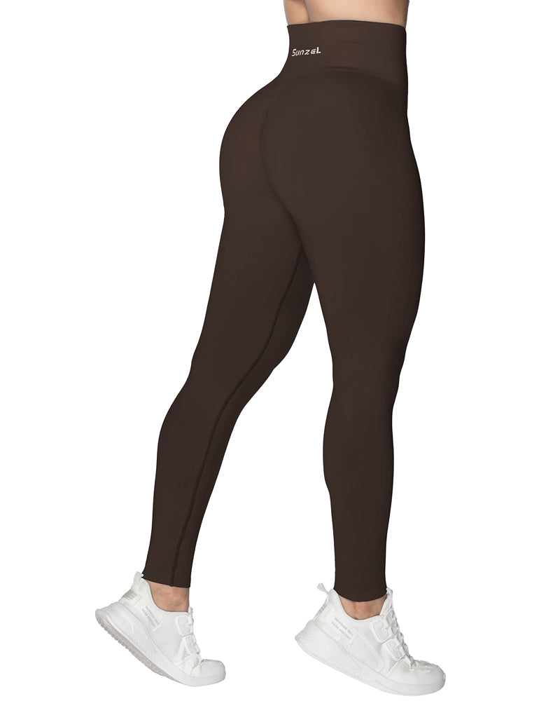 High-waisted Seamless Workout Leggings