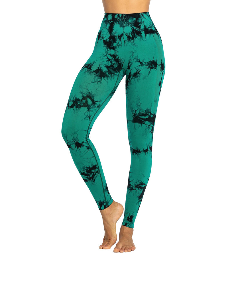 High-waisted Seamless Workout Leggings