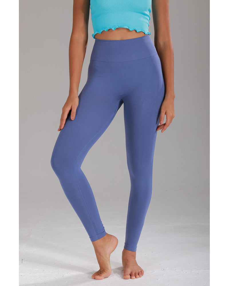 High-waisted Seamless Workout Leggings