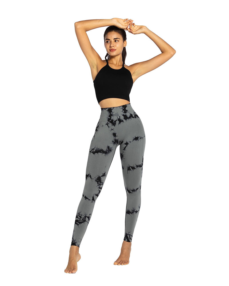 High-waisted Seamless Workout Leggings