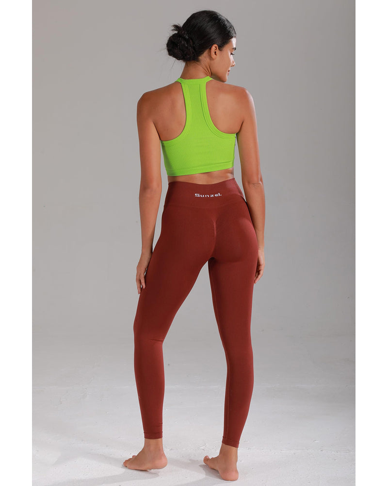 High-waisted Seamless Workout Leggings