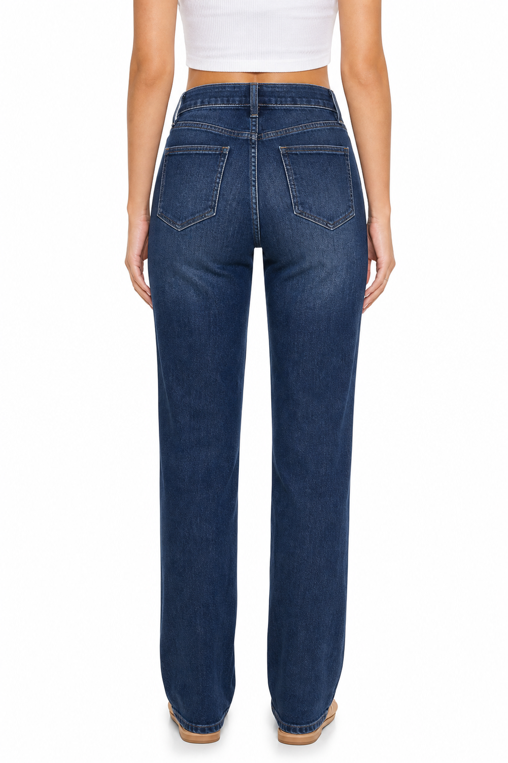 Sunzel Womens Relaxed Wide Leg Jeans High Waisted Denim Pants Pocket Smoothing Loose Vintage Casual Long Jeans