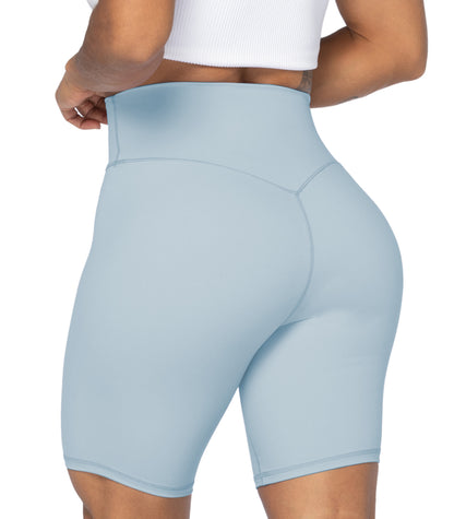 8" High Waist Biker Shorts for Women