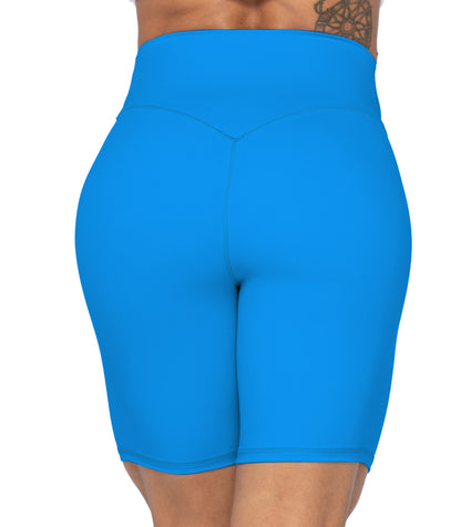 8" High Waist Biker Shorts for Women