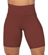 8" Biker Shorts for Women with Pockets