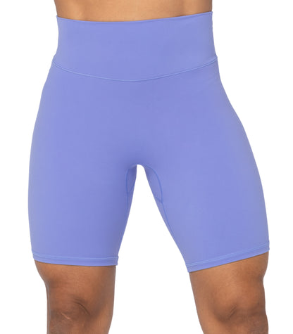 8" High Waist Biker Shorts for Women