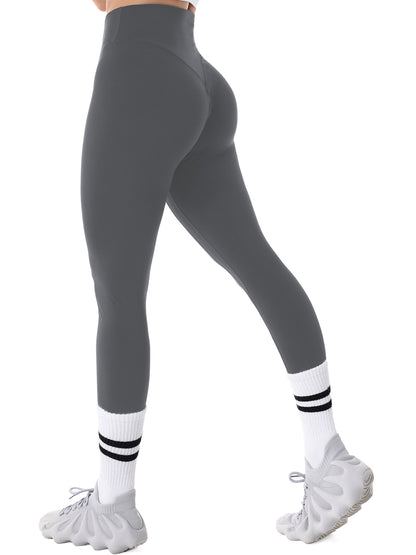 28" Workout Leggings - V Cross Waist