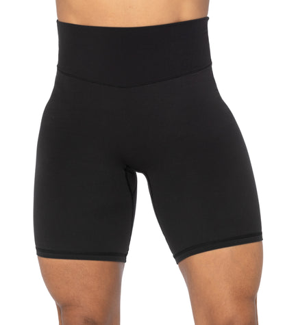 8" High Waist Biker Shorts for Women