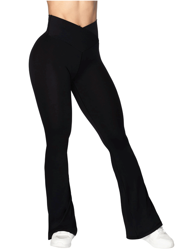 32" Crossover Flare Leggings