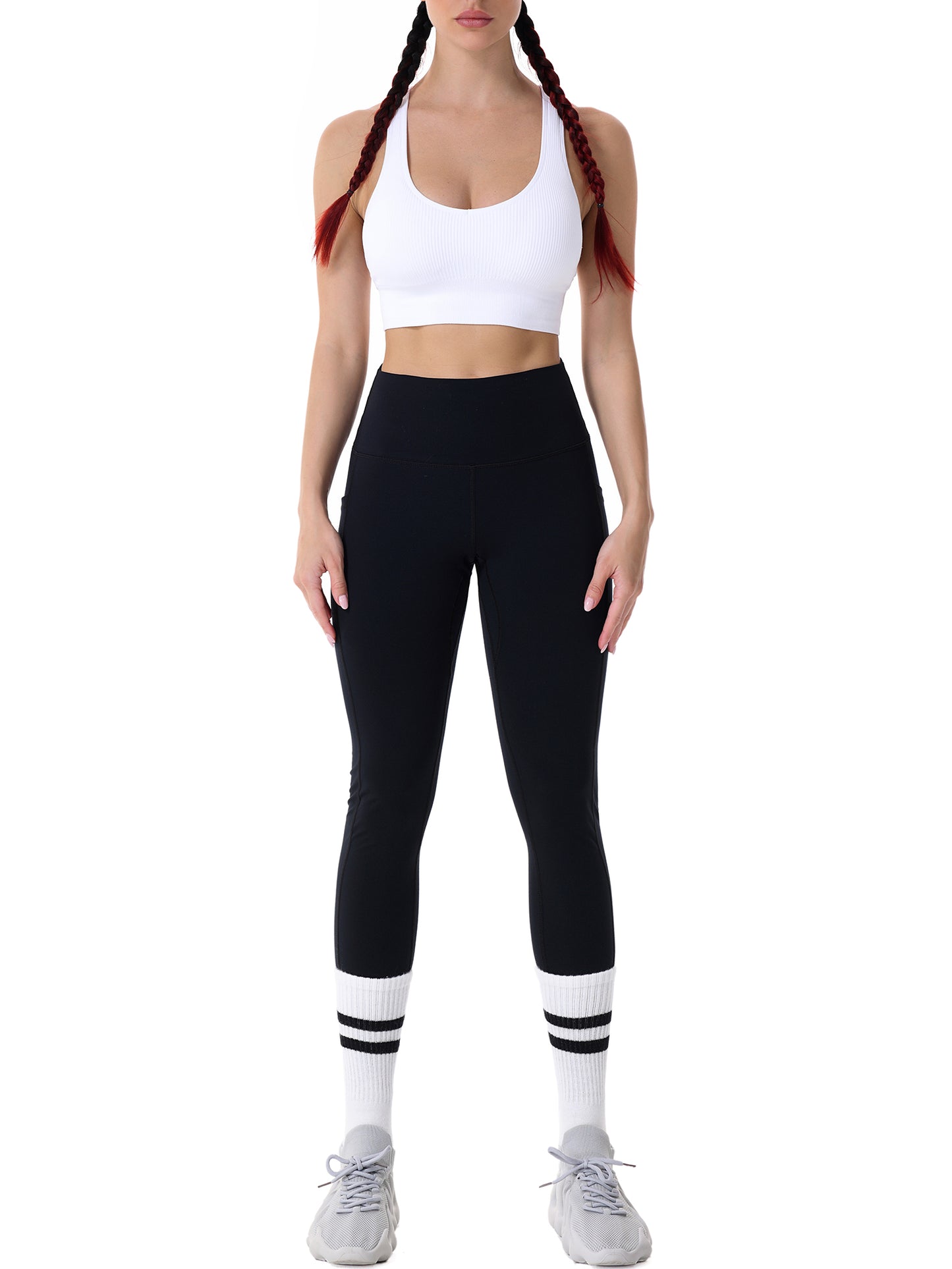 28” Workout Leggings for Women with Pockets