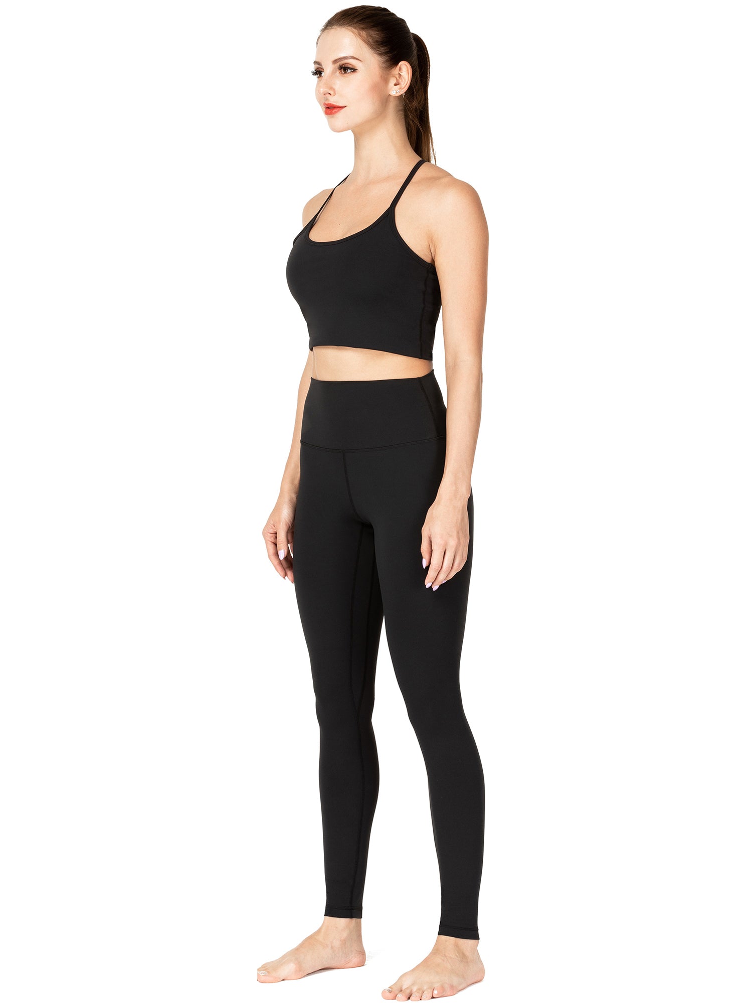 GetUSCart- Sunzel Workout Leggings for Women, Squat Proof High Waisted Yoga  Pants 4 Way Stretch, Buttery Soft Gray