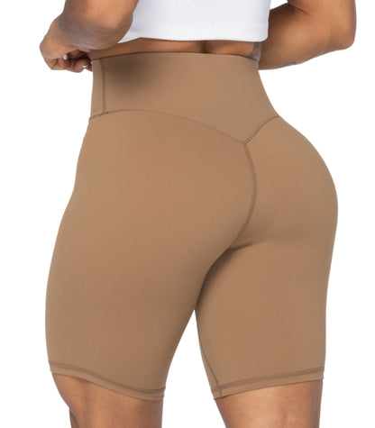 8" High Waist Biker Shorts for Women