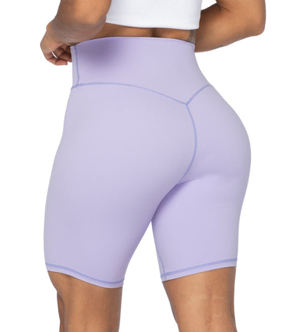 8" High Waist Biker Shorts for Women