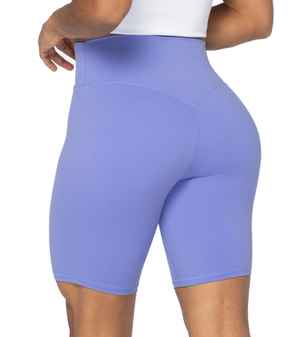 8" High Waist Biker Shorts for Women
