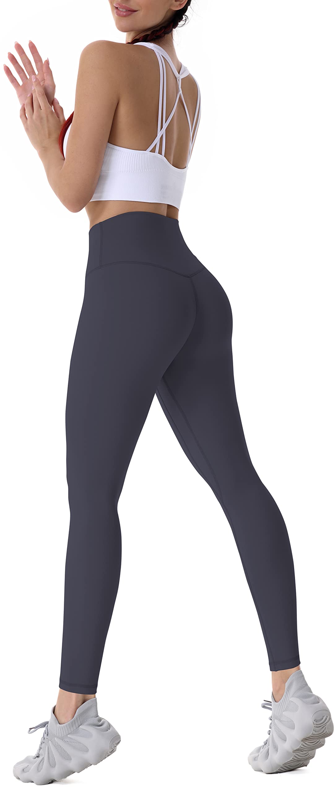  Sunzel Leggings acampanados para mujer con bolsillos