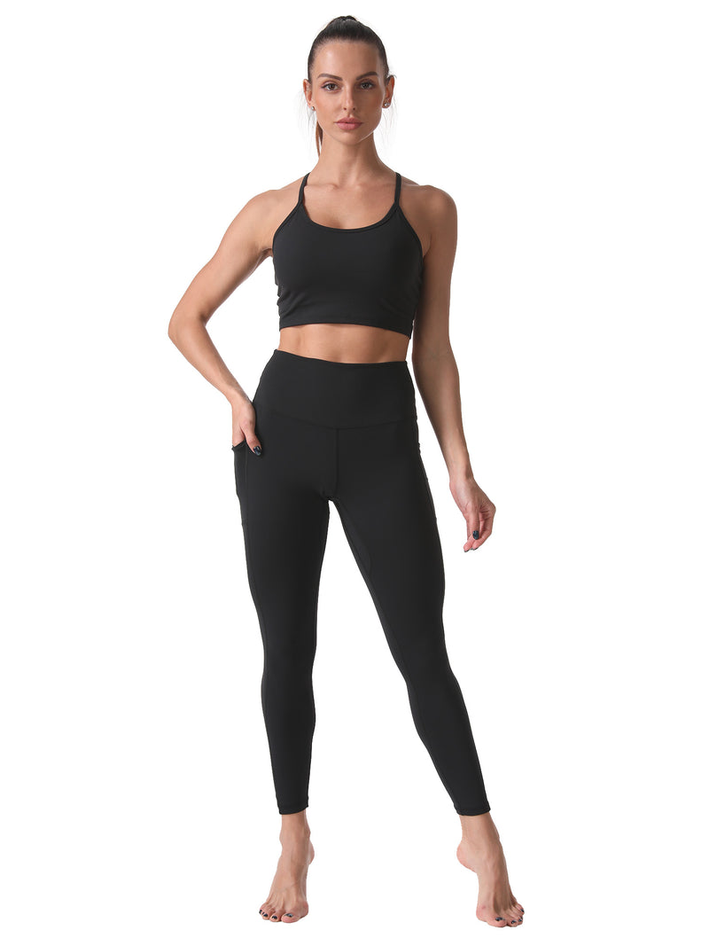 25'' Leggings Yoga Pants with Pockets