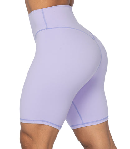 8" High Waist Biker Shorts for Women