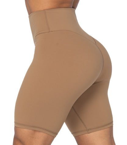 8" High Waist Biker Shorts for Women