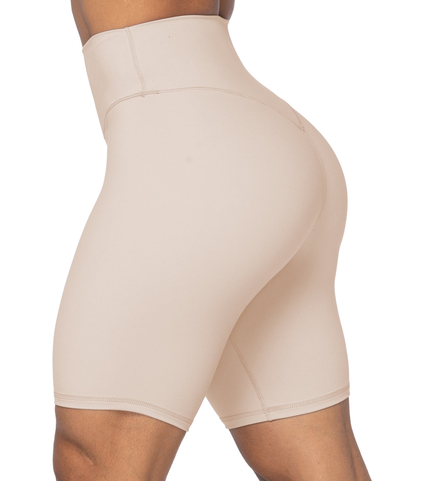 8" High Waist Biker Shorts for Women