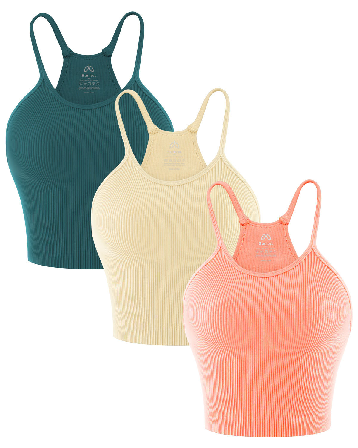 Crop Ribbed Tank Tops