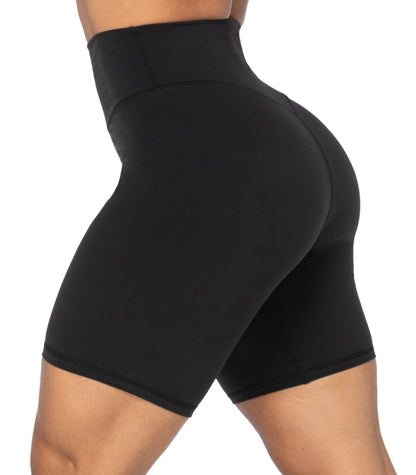 8" High Waist Biker Shorts for Women