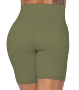 8" Biker Shorts for Women with Pockets