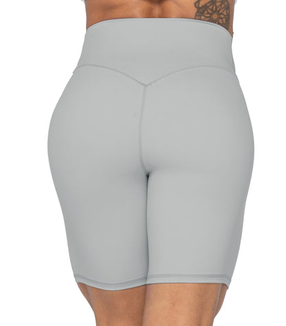 8" High Waist Biker Shorts for Women