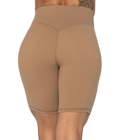 8" High Waist Biker Shorts for Women
