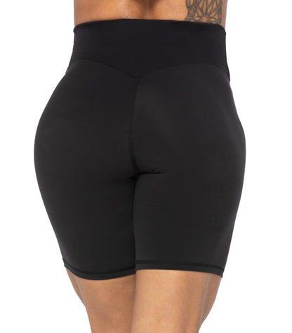 8" High Waist Biker Shorts for Women