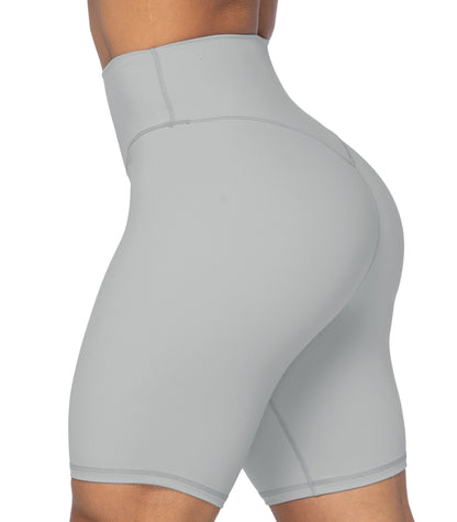 8" High Waist Biker Shorts for Women