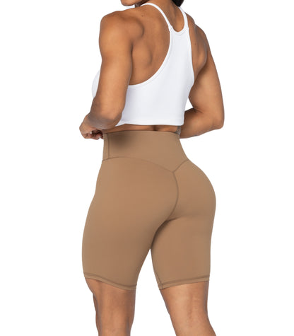 8" High Waist Biker Shorts for Women