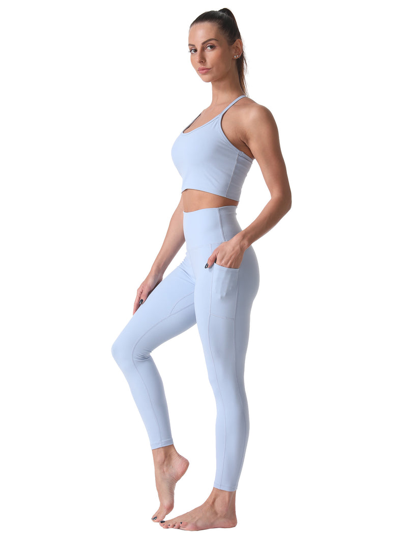 25'' Leggings Yoga Pants with Pockets