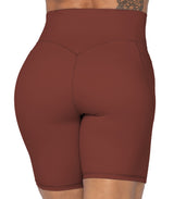 8" Biker Shorts for Women with Pockets